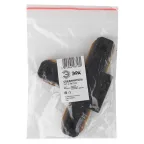 Коннектор для однофазного шинопровода Т-образный черный TR7-C 2W T BK