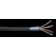 Витая пара F/UTP кат 5E 4х2х24AWG solid LSZH нг(А)-HF черный 305м