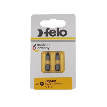 Бита крестовая ударная серия Impact PZ 2X25,2 шт