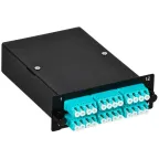 Кассета для кросса ST OM3 MTP male 6хLC-quad (24 ОВ)