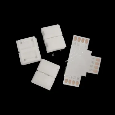 Набор коннекторов для светодиодной RGB ленты 5050 10мм Т-образный RGB 3014/5050/5060/5630 Basic Gauss