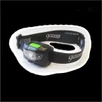 Фонарь светодиодный налобный 3 Вт 130 лм Черный IP44 аккумуляторный Li-ion 600мАч GFL Gauss