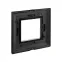 Рамка из металла, ''Avanti'', черная, 2 модуля