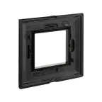 Рамка из металла, ''Avanti'', черная, 2 модуля