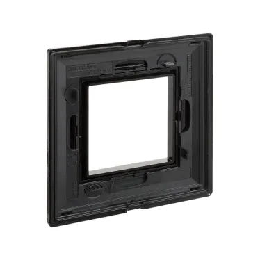 Рамка из металла, ''Avanti'', черная, 2 модуля