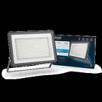 Прожектор светодиодный ДО 200 Вт 24000 лм 6500К AC 220В IP65 290х32х400мм матрированное закаленное стекло Qplus Gauss