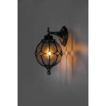 Светильник НБУ-60w вверх Е27 IP44 черное золото