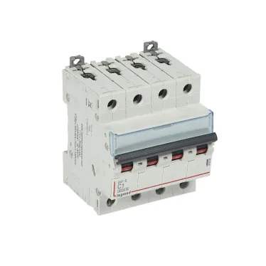 Выключатель автоматический четырехполюсный 1А C DX3-E 6kA/6kА