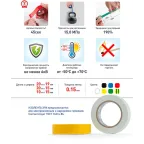 Изолента ПВХ 15мм*20м зеленая (10/200/8000)