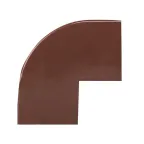 Угол внешний (25х25) (4 шт) Plast под темное дерево