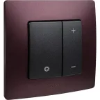 ETIKA Рамка 1 пост сливовая