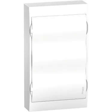 Щит распределительный навесной белый City9 (ЩРн-П-36) дверь белая на 36 модулей IP40