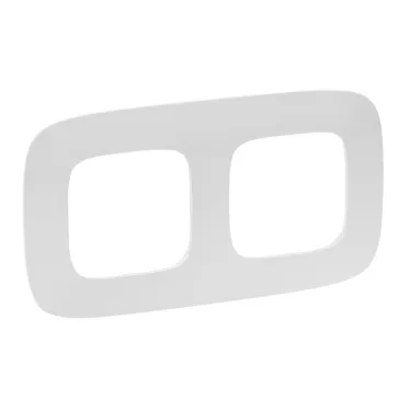 Valena ALLURE Рамка 2 поста жемчуг универсальная