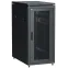 Шкаф сетевой 19дюйм LINEA N 28U 600х1000 мм перф передняя дверь черный
