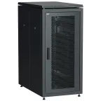 Шкаф сетевой 19дюйм LINEA N 28U 600х1000 мм перф передняя дверь черный