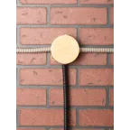 Коробка распаячная КМР-040-038 с крышкой (73х43) 4 мембранных ввода светлое дерево IP54 PROxima