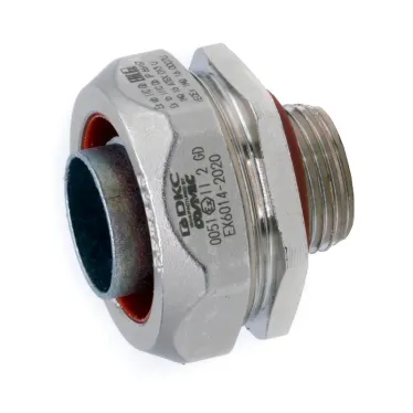 Взрывозащищенная Ex e муфта металлорукав-коробка. DN15 мм. M20х1,5.Нержавеющая сталь AISI 316L. IP66/67