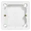 CARIVA Коробка 26 мм для наружного монтажа белая