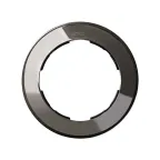 Рамка 1 пост, груг, S88, воронёная сталь