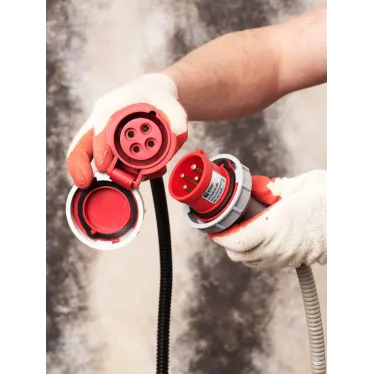 Вилка переносная 0142 3Р+РЕ 16А 380В IP67 PROxima