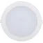 Светильник светодиодный встраиваемый ДВО 1607 белый круг LED 18Вт 4000 IP20