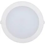 Светильник светодиодный встраиваемый ДВО 1607 белый круг LED 18Вт 4000 IP20