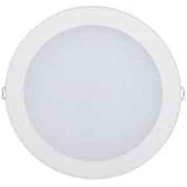 Светильник светодиодный встраиваемый ДВО 1607 белый круг LED 18Вт 4000 IP20
