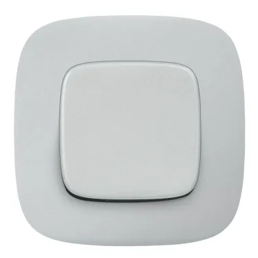 Valena ALLURE Рамка 1 пост алюминий универсальная