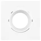 Встраиваемый светильник декоративный KL90-1 WH MR16/GU5.3 белый, пластиковый (MR16/GU5.3 в комплект не входит)