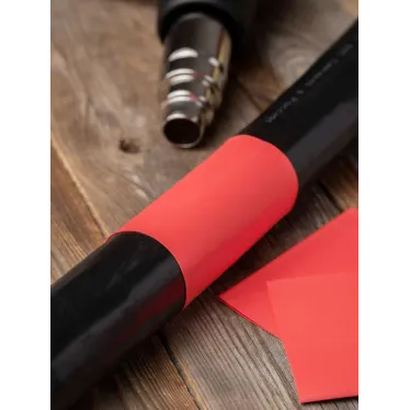 Термоусаживаемая трубка ТУТ нг 60/30 красная рулон PROxima