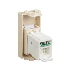 Компьютерная розетка ''Ванильная дымка'' ''Avanti'' RJ-45 модульная, кат. 6А, 1 мод