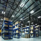 Светильник промышленный линейный ДСП 36 Вт 3960 лм 6500К AC 220В IP65 1200х76х66мм ССП-176 матовый сквозная проводка соеденяется в линию с БАП 1ч EVO Gauss