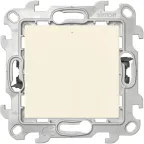 Переключатель с подсветкой Push@Go, слоновая кость