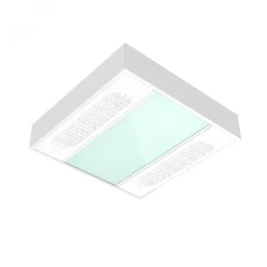 Светильник светодиодный с UV-блоком 30Вт 600*600*127 4000К IP54 с защит силикат стеклом GlWBioguard мат. ди.DALI| V1-C0-0UV70-20GD6-5403040 | VARTON