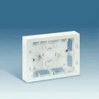 Коробка для наружного монтажа накладки 27722-35, 250х193х53мм, белый