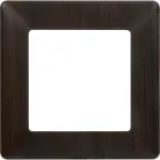 Valena LIFE Рамка 1 пост темное дерево универсальная