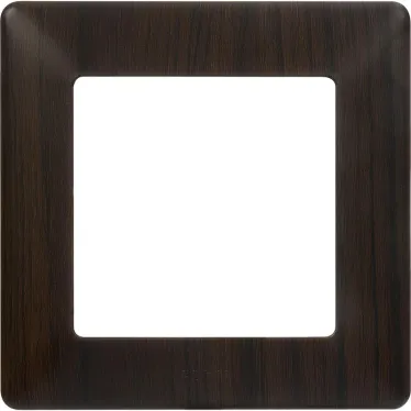 Valena LIFE Рамка 1 пост темное дерево универсальная