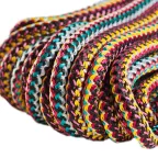 Шнур полипропилен вязанный с сердечником цветной 8,0 мм (200 м)