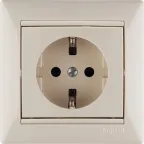 VALENA Рамка 1 пост слоновая кость