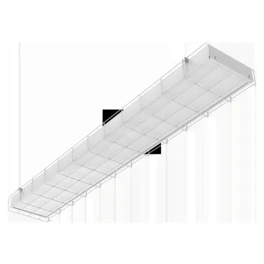 Светильник светодиодный S170 2.0 спортивный обр. учрежд. накладной 1200*212*70 IP40 30 ВТ 4000К с призм. рас. | V1-E0-00066-01PRD-4003040 | VARTON