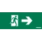 Пиктограмма (Наклейка) Фигура / Стрелка Вправо для аварийно-эвакуационного светильника IP20 | V1-R0-70354-21A01-2014 | VARTON