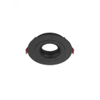 Рамка для модульного светильника FLEX 50 02 круглая встраиваемая 110х45мм RAL9005 черный муар поворотная | V1-R0-T0435-10003-2000000 | VARTON