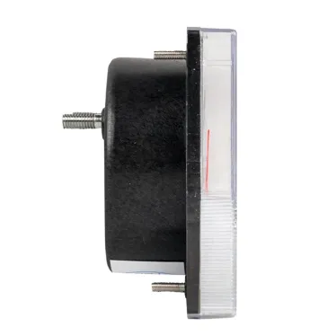 Амперметр AM-A801 аналоговый на панель 80х80 (круглый вырез) 100А трансформаторное подключение