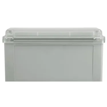 Коробка распределительная с гладкими стенками прозрачная IP56 190х140х70мм