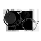 Комплект для подвеса Свет-к ов Stellar-Line, длина троса 1,2 м (1 комплект на 1 Свет-к ) RAL9005 черный матовый | V4-R0-T0.0006.SL0-0001 | VARTON