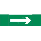 Пиктограмма (наклейка) "СТРЕЛКА" 310х90мм для Basic IP65 | V5-EM02-60.002.013 | VARTON