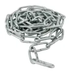 Цепь DIN763 6мм длиннозвенная оцинкованная (18м)