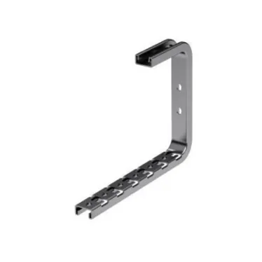 Консоль легкая потолочная для проволочного лотка основание 400мм 2мм