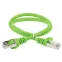Патч-корд категории 6 FTP PVC 0.5м зеленый