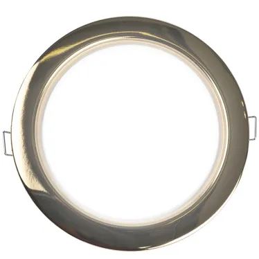 Светильник под лампу с цоколем GX70 золото глянцевое 121х54 мм